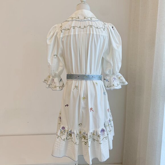 Alemais Giulia Embroidered Mini Dress - Picture 9 of 13